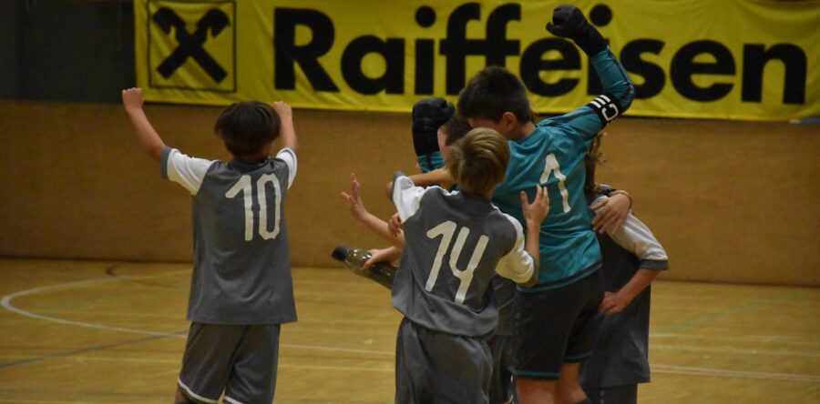 U11-Turniersieg – Wettmannstätten 30.11.2024 – erster U11-Einsatz von Erik, Gregor und Michi