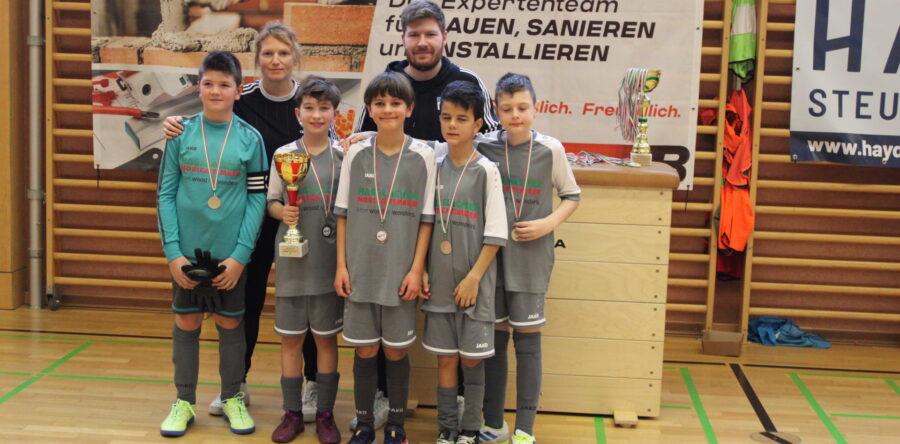 2.PLATZ nach 7m-Schießen beim Betko U11-Hallenturnier in Preding 08.02.2025